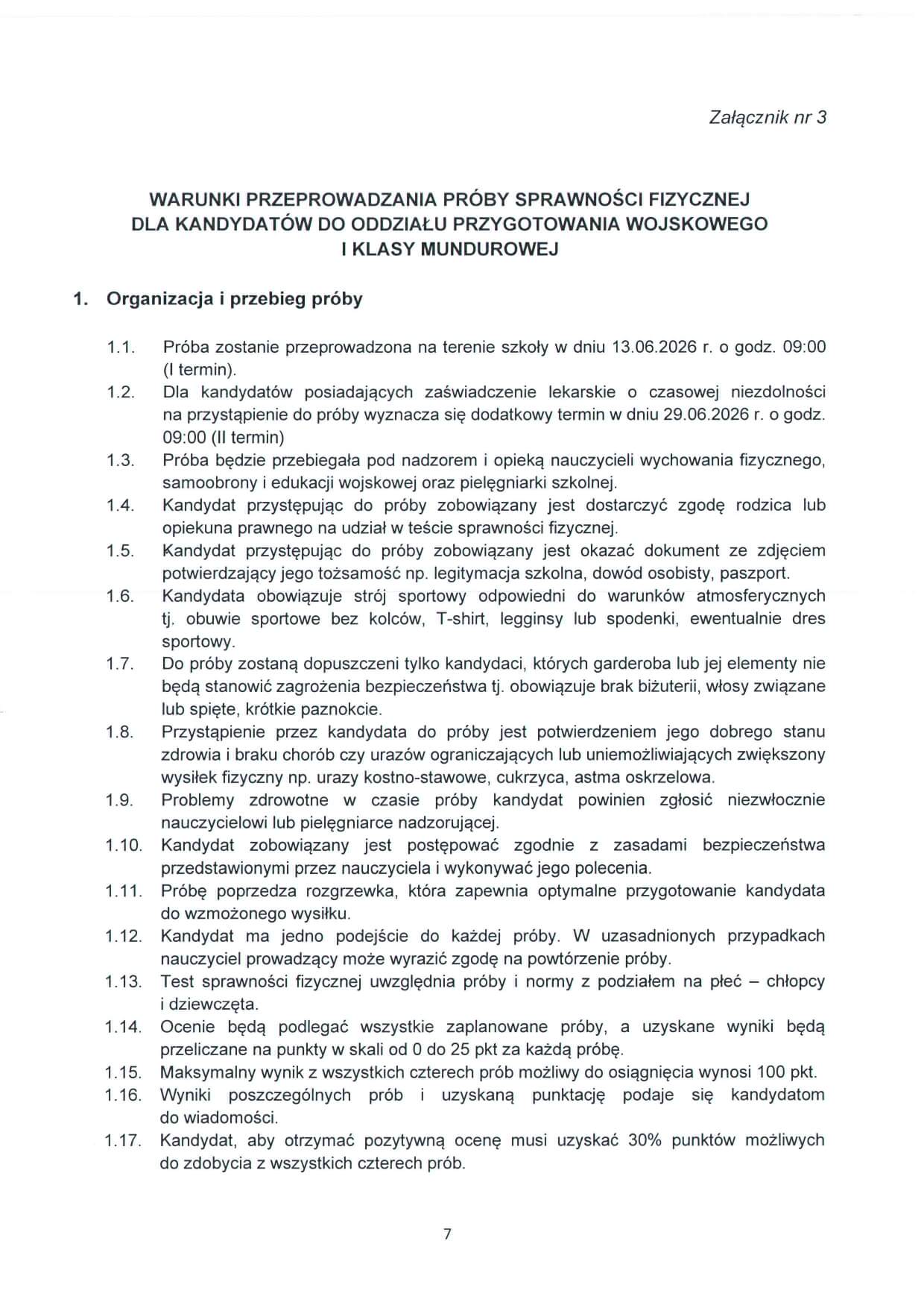 Rekrutacja 2026/2027